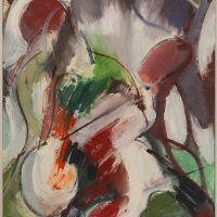 Abstract_all that Jazz I oil on paper 21 x 29