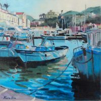 Europe_Quayside, Ischia Port 20 x 20