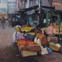 India street market Mumbai 28 x 30