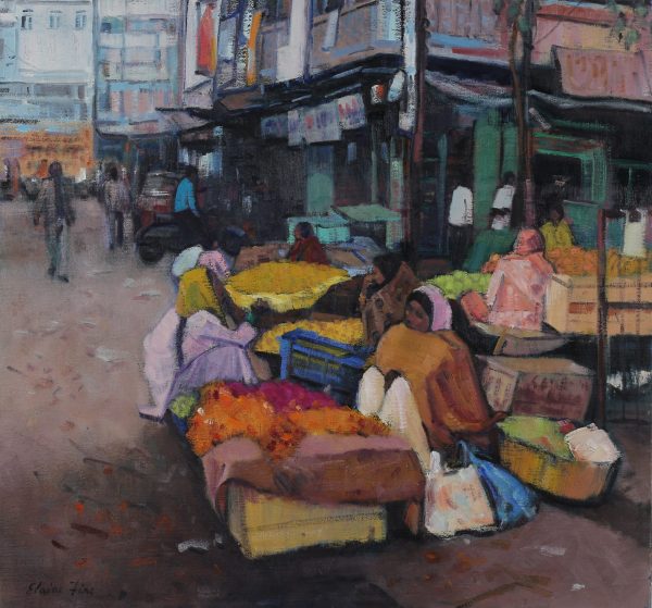 India street market Mumbai 28 x 30