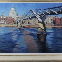 London_Millenium Bridge 24 x 30