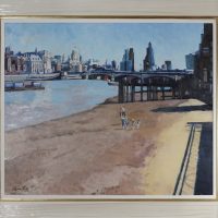 London_Southbank Beach 30 x 36