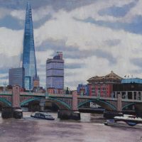 London_Southwark Bridge 24 x 30