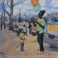 London_balloon seller southbank 16 x 16