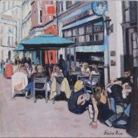London Starbucks London, 16 x 16
